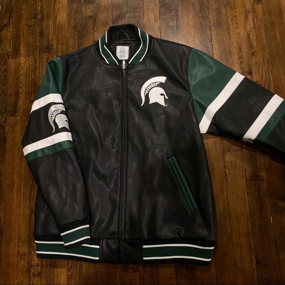 msu leather jacket